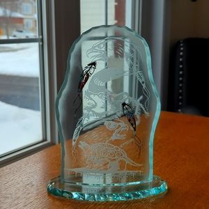 Gordon Fiddler Aboriginal Glass Art